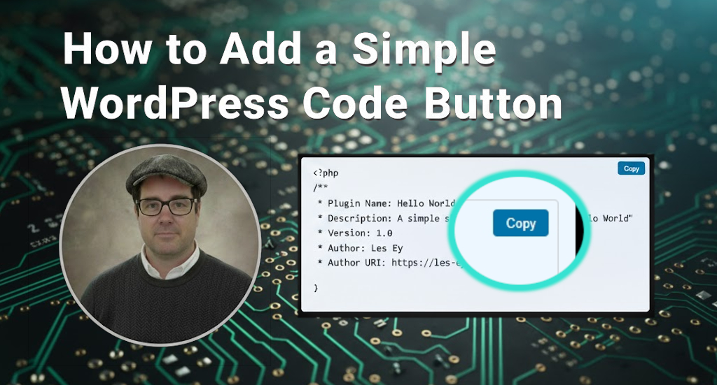 How to Add a Simple WordPress Copy Code Button
